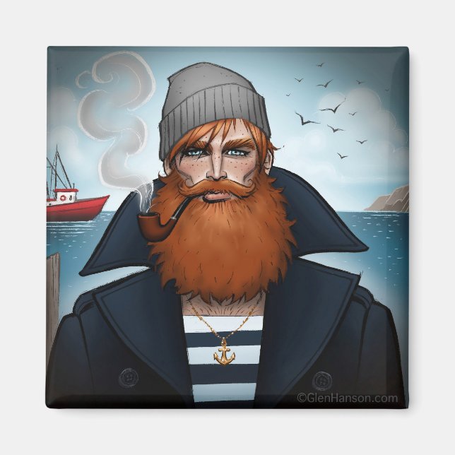 Íman "Sailor" Magnet de Glen Hanson (Frente)