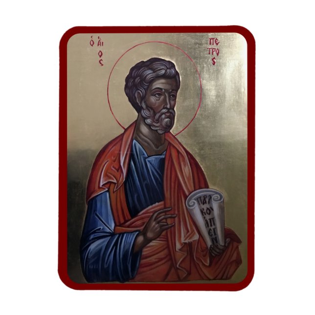 Íman Saint Peter The Apostle Orthodox Icon (Vertical)