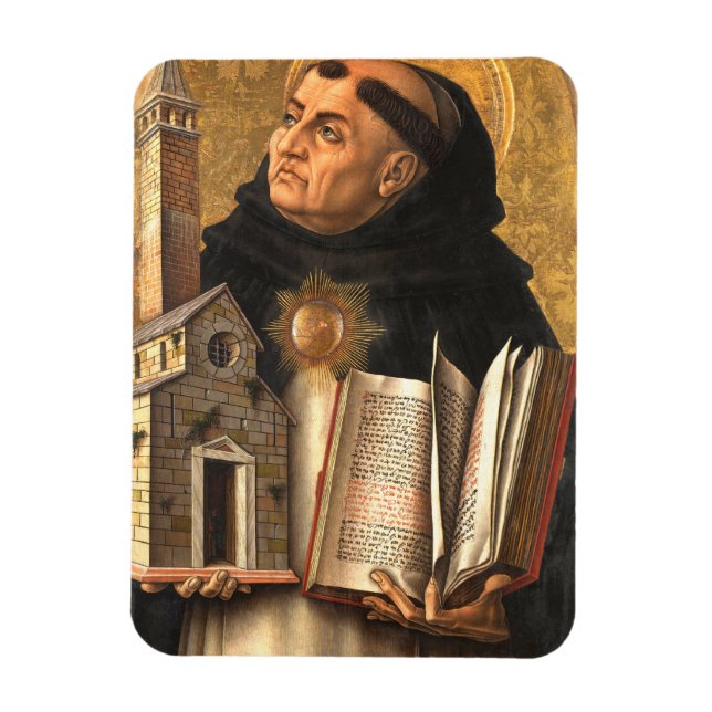 Íman Saint Thomas Aquinas Doctor of Truth (Vertical)