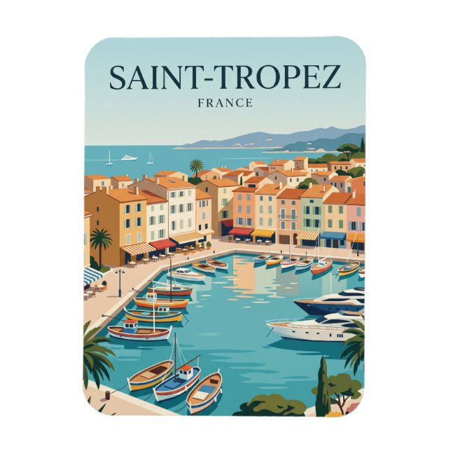 Íman Saint-Tropez França (Vertical)
