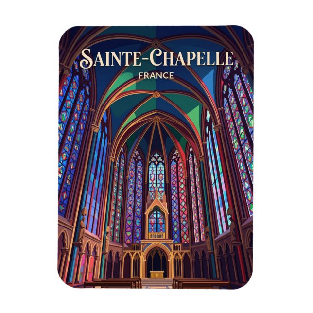 Íman Sainte-Chapelle França (Vertical)