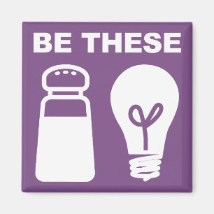 Íman Sal e Imã de geladeira Cristã Leve