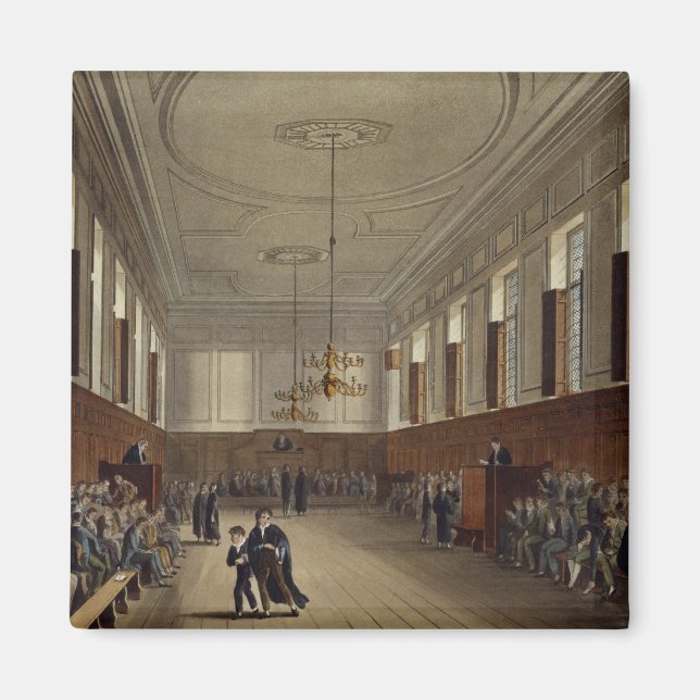 Íman Sala da Escola Eton, da 'História do Colégio Eton' (Frente)