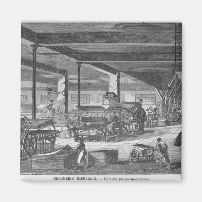 Íman Sala de impressoras (Frente)