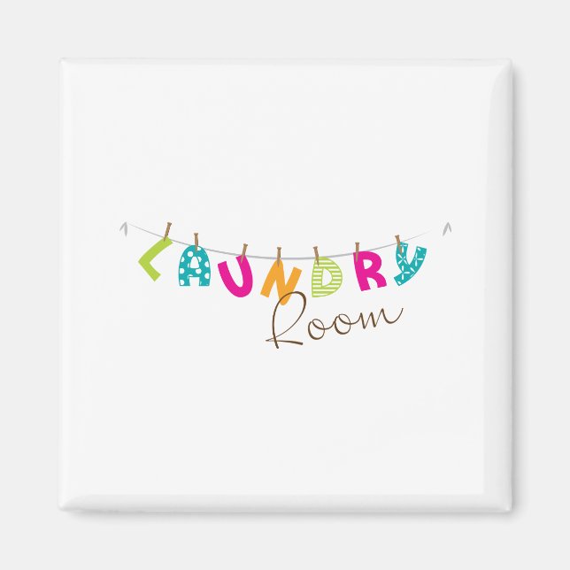 Íman Sala de lavandaria (Frente)