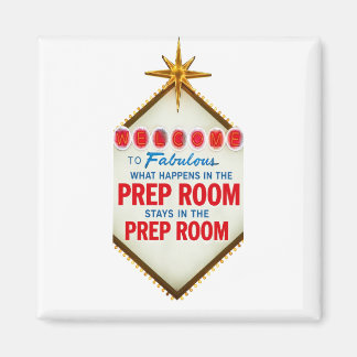 Íman Sala de Preparação de Vegas Ímã Divertido