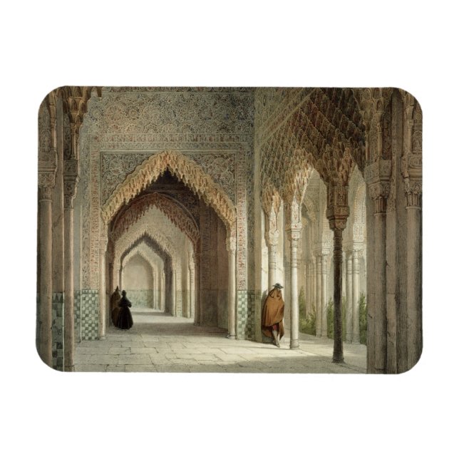 Íman Sala do Tribunal de Alhambra, Granada, 1853 (lit (Horizontal)