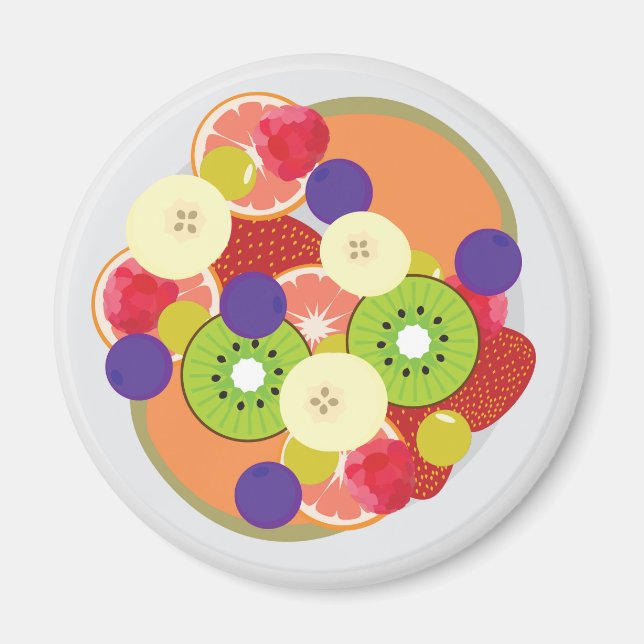 Íman Salada de Frutas (Frente)