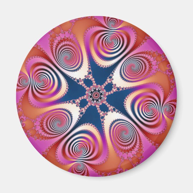 Íman Salamander - Arte Fractal (Frente)