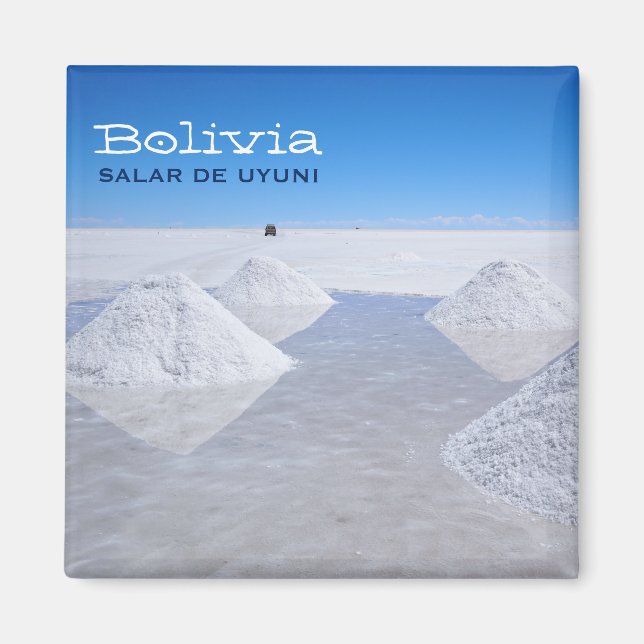 Íman Salar de Uyuni apartamentos de sal ímã (Frente)