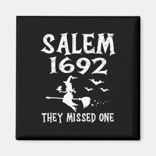 Íman Salem 1692 Perderam Um Design de Halloween
