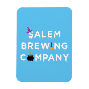 Íman Salem Brewing Company White Photo Magnet