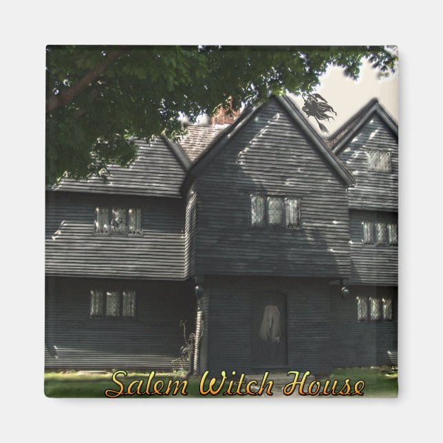 Íman Salem Witch House Magnet (Frente)