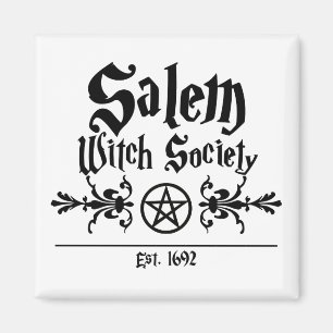 Íman Salem Witch Society Magnets