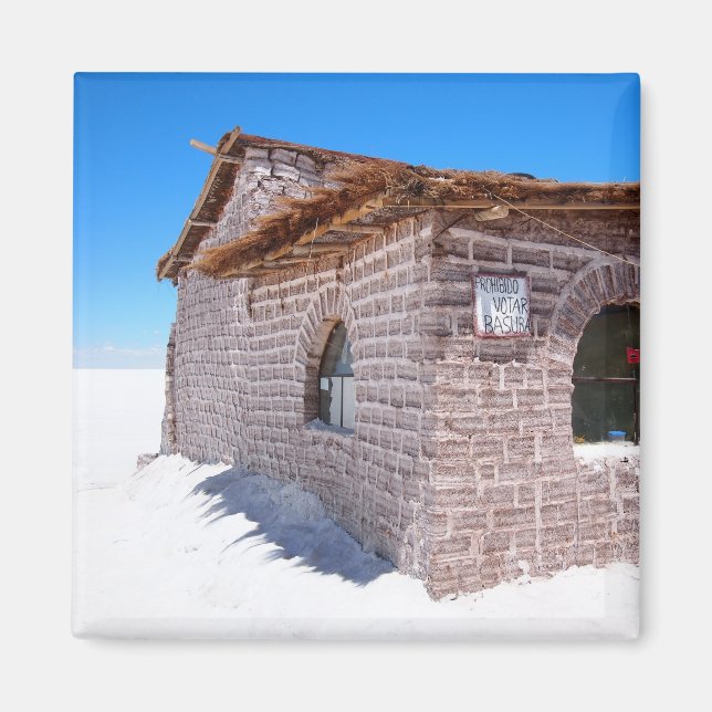 Íman salino do hotel Uyuni (Frente)