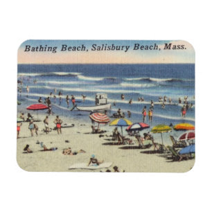 Íman Salisbury Beach, MÃES - Vintage Ocean