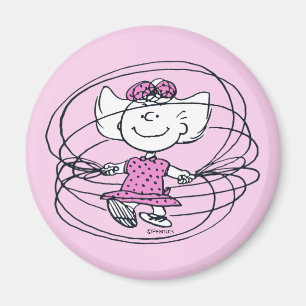 Íman Sally Playing Jump Rope