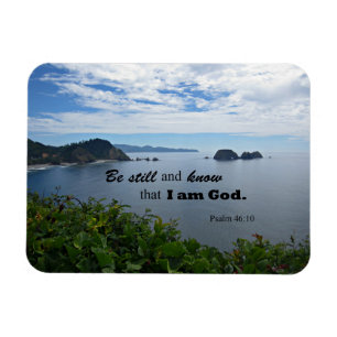 Íman Salm 46:10 Fique quieto e saiba que eu sou Deus