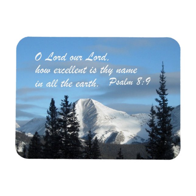 Íman Salm 8:9 (Horizontal)