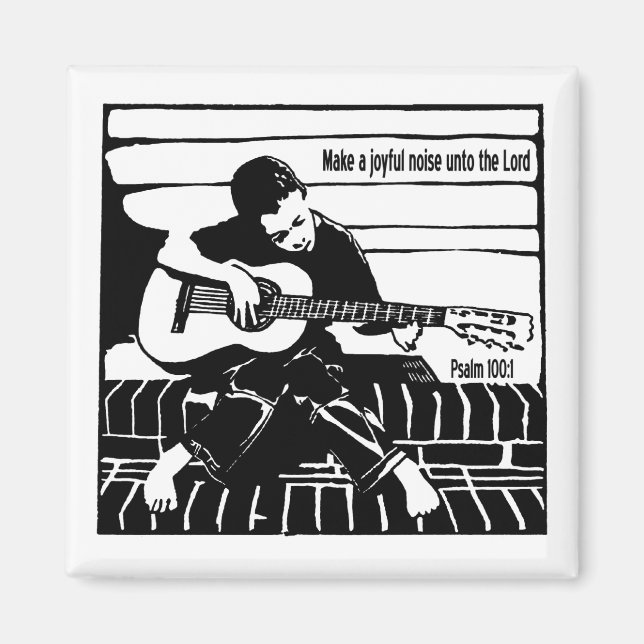 Íman Salmo 100:1 (Frente)