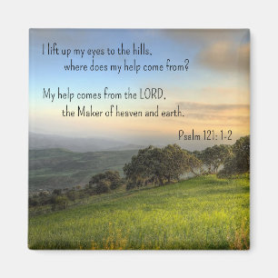 Íman Salmo 121:1-2 * Magnet * Eu levanto os olhos