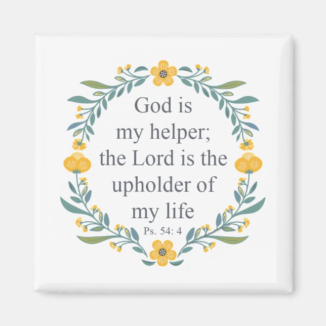 Íman Salmo 54:4 (Frente)