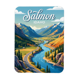 Íman Salmon River Scenic Byway Idaho