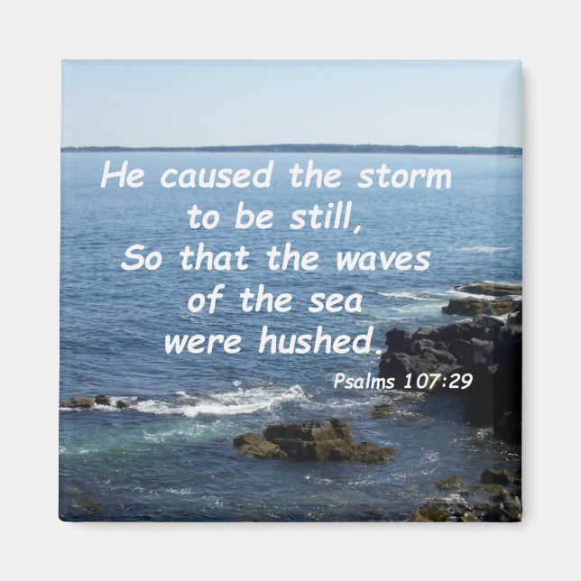Íman Salmos 107:29 (Frente)
