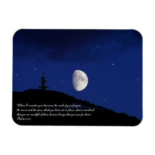 Íman Salms 8:3,4 Script Inspiracional