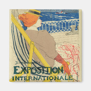 Íman Salon des Cents de Toulouse Lautrec, Art Nouveau