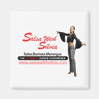 Íman Salsa Com Silvia Magnet