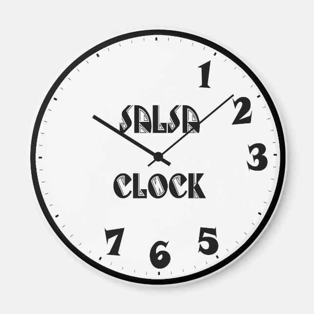 Íman SalsaClock (Frente)
