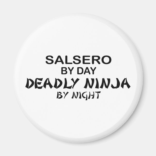 Íman Salsero Deadly Ninja por Noite (Frente)