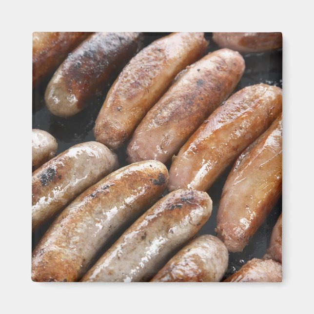 Íman Salsichas na Churrasqueira (Frente)