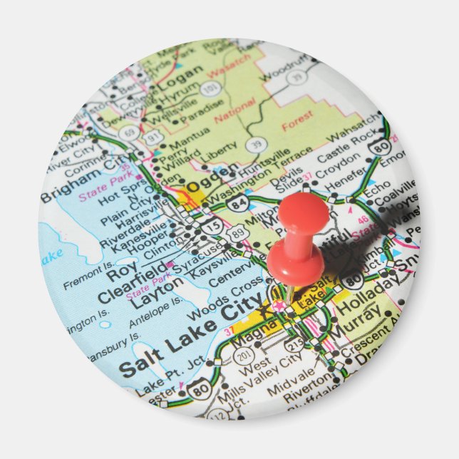 Íman Salt Lake City, Utah (Frente)