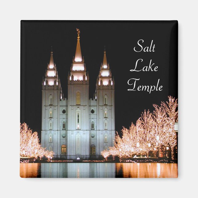Íman Salt Lake LDS Temple Magnet (Frente)