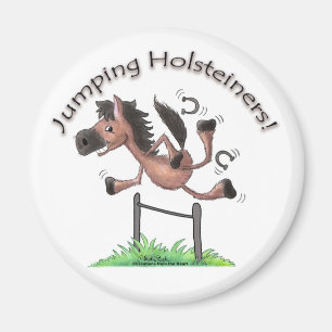 Íman Saltando Holsteiners!