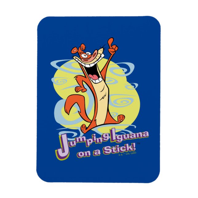 Íman Saltando Igauna em um Stick!™ (Vertical)