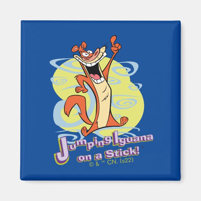 Íman Saltando Igauna em um Stick!™ (Frente)