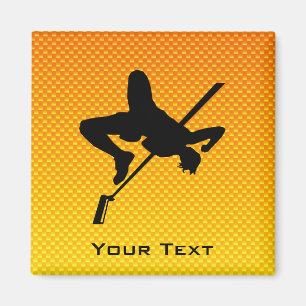 Íman Salto Alto Laranja Amarelo