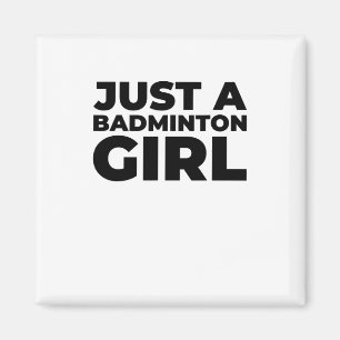 Íman Salto da Equipe de Badminton Shuttle - Apenas Um B