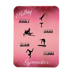 Íman Salto de Ginástica, Barras, Trave, Piso Personaliz