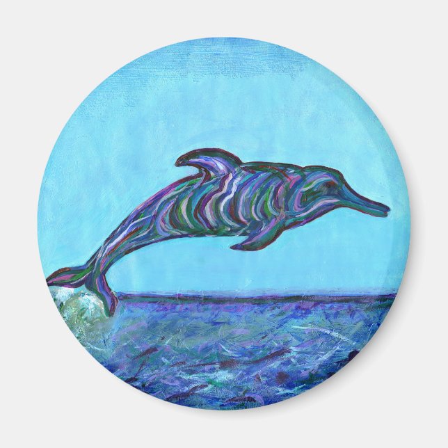 Íman Salto de golfinhos (Frente)