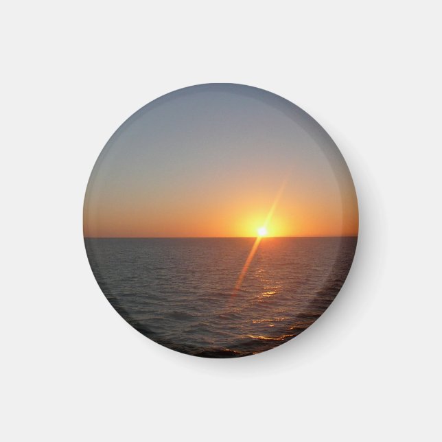 Íman Salto do Sol no Mar III Horizonte Oceano (Frente)