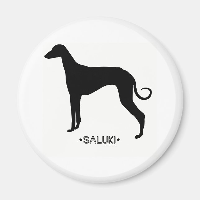 Íman Saluki Magnet (Frente)