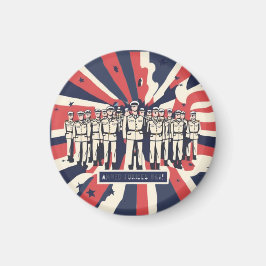 Íman "Salute ao Serviço: Feliz Dia das Forças Armadas"T