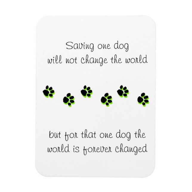 Íman Salva O Cachorro, Salvando Uma Vida (Vertical)