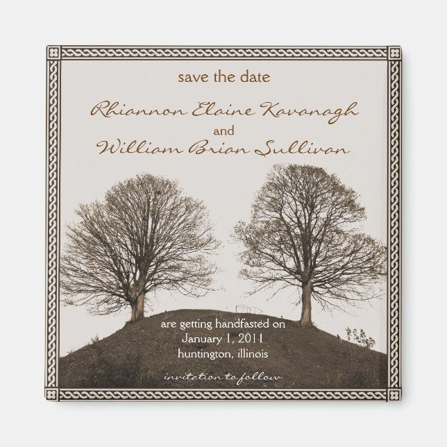 Íman Salvar a data (Frente)