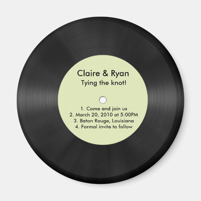 Íman Salvar a data (Frente)