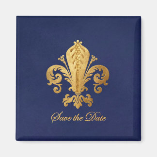 Íman Salvar a data Fleur-de-lis